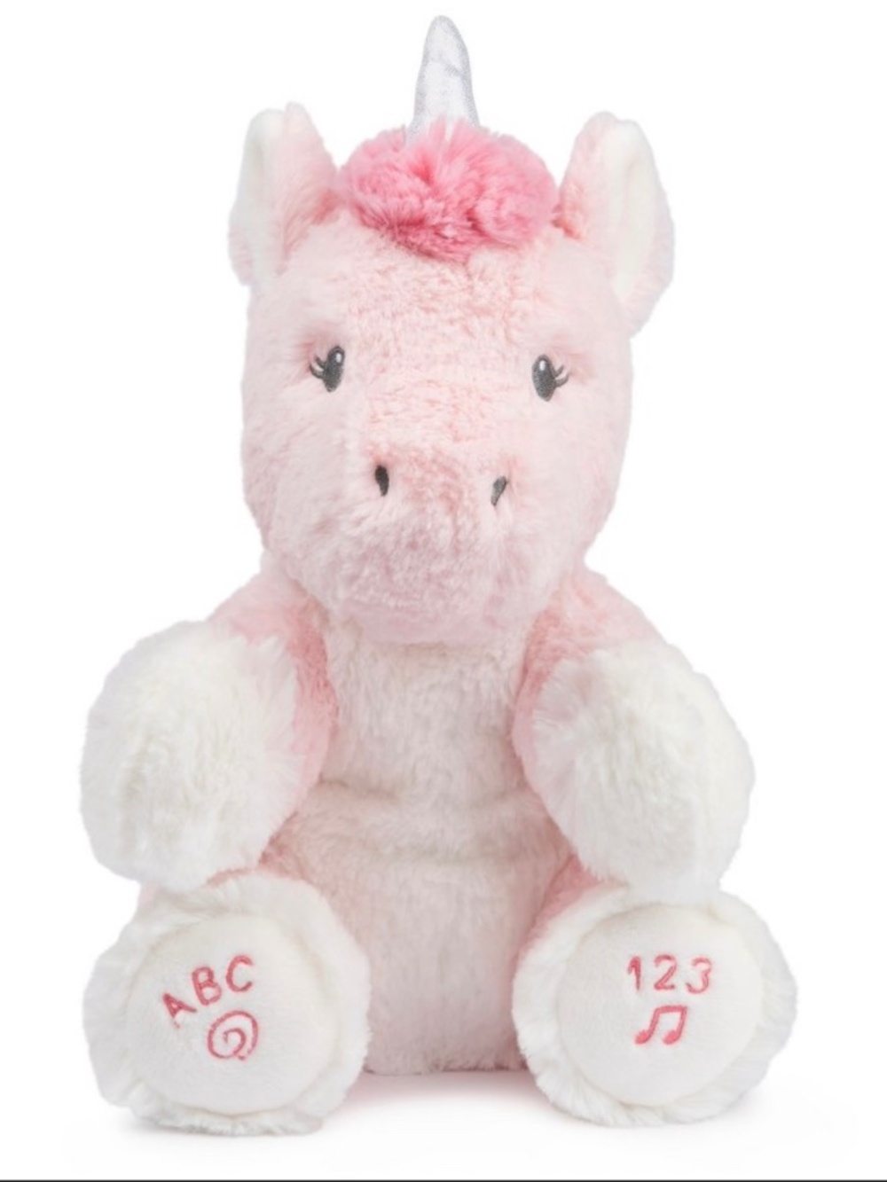 GUND Baby Animated Alora the Unicorn Plush Clapping Singing Toy